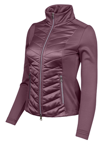 2023 Dernière conception équestre dames veste figue avec courtepointe et manches en polyester 4 voies tissu extensible fabricant OEM - Product Image 3