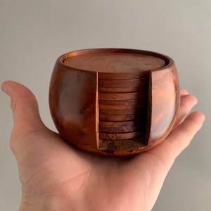 Luxury Wooden Hexagon Coasters Walnut Drink Mats Premium <b>Kitchen</b> Table <b>Decor</b> <b>Accessories</b> - Product Image 4