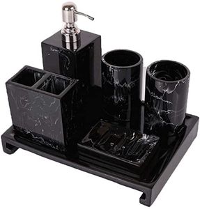 MArble Bathroom Decor <b>Sets</b> Accessories Toothbrush Holder Toothbrush Cup <b>soap</b> Dispenser Bathroom Accessories <b>Set</b> - Product Image 6