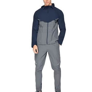 Conjunto de Sudadera con capucha cortavientos versátil con característica de embalaje compacto Conjunto de Sudadera con capucha cortavientos suave con costuras sin costuras - Product Image 1