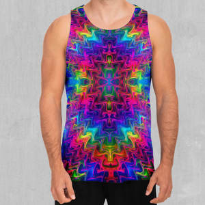 เสื้อกล้ามแห้งเร็วแบบกำหนดเอง พิมพ์ลายแบบ Dye Sublimation ทั้งตัว เสื้อกล้ามผู้ชายสำหรับฤดูร้อน ฟิตเนส ยิม เสื้อกล้ามออกกำลังกายสำหรับผู้ชาย เสื้อกล้ามฟิตเนส - Product Image 1