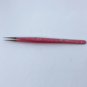 Pince à cils en acier inoxydable de qualité supérieure droite et incurvée - Product Image 2