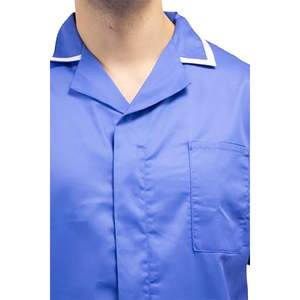 Uniformes Médicos de Algodón Tejido con Cuello en V, Conjuntos de Uniformes de Hospital para Hombres y Mujeres, Enfermería, Alta Calidad, Venta al por Mayor - Product Image 4