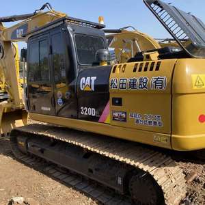 Excavadora de Orugas Grande de Segunda Mano Caterpillar 320D de 20 Toneladas con Motor y Bomba, Maquinaria Pesada para Inspección por Informe y Video - Product Image 2