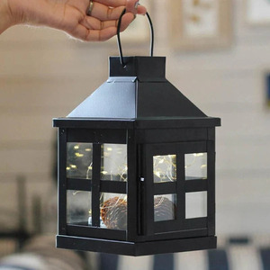 Elegant <b>Lantern</b>: a Soft Glow for Any Space Vintage-Inspired <b>Lantern</b> with Timeless Charm - Product Image 3