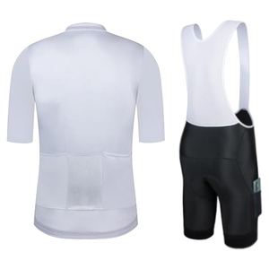 Pantalones cortos y medias transpirables de secado rápido de Color blanco y negro de Pakistán, conjunto de camisetas de Ciclismo de manga corta de nuevo diseño - Product Image 2