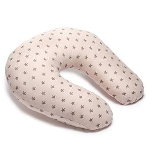 Mod. Almohada de Lactancia Star Blue 65x65 cm, Tela Jersey con Soporte Cómodo para el Cuello - Product Image 1