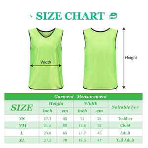 Custom Screen Printing Football <b>Training</b> Vest <b>Bibs</b> Soccer <b>Bibs</b> Sport Football <b>Training</b> Vest Reversible <b>Training</b> Vests - Product Image 3