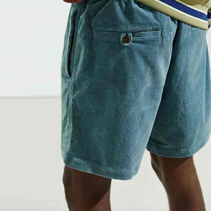 2025 Custom High Quality Velour <b>Shorts</b> <b>Men</b> Sportswear Velvet <b>Fleece</b> Luxury Velour <b>Shorts</b> For <b>Men</b> - Product Image 6