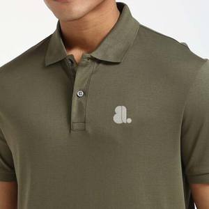 Camisas Casuales Nuevas para Hombre de Corte Regular, 100% Fibra de Bambú, Tejido Jersey Transpirable, Manga Corta, Color Sólido - Product Image 5