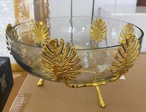 Nuevo diseñador Hortensia Aluminio Pulido Cuencos desechables Hecho a mano Decorativo Lujo - Product Image 2