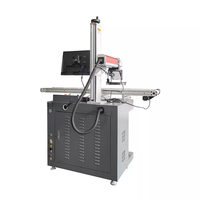 Machine de marquage laser UV CCD haute vitesse avec positionnement automatique par caméra visuelle, prend en charge les formats graphiques DXF, BMP, AI