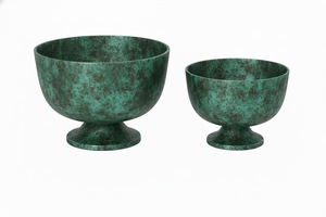 Tazón para Servir Chocolate de Metal Ecológico, Utensilios de Cocina, Decoración del Hogar, Diseño Contemporáneo de Aluminio de Tendencia - Product Image 5