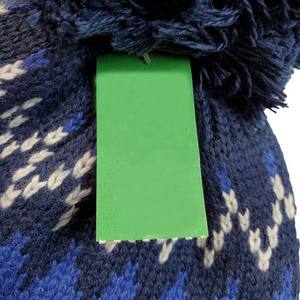 Bonnet en tricot tendance à la vente chaude, toutes les couleurs, vente en gros, logo personnalisé, bonnet pompon, prix bas, matériau personnalisé, unisexe - Product Image 3