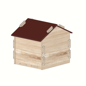 Casa de mascotas OEM AC17 con acabado de madera lisa Diseño interior cómodo y forma minimalista Directo de fábrica Vietnam - Product Image 5