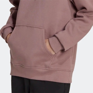 Sudaderas con capucha de mujer de gran tamaño Sudaderas de algodón transpirable para mujer con hombro caído Liso en blanco personalizable - Product Image 5