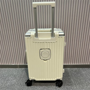 2024กระเป๋าเดินทางล้อลากโครงอลูมิเนียม + กระเป๋าใส่แล็ปท็อปพร้อมช่องชาร์จ USB - Product Image 3