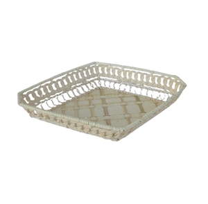 Vente en gros Panier de rangement rectangulaire en bambou Style vintage 100% Matériau naturel du Vietnam - Product Image 6