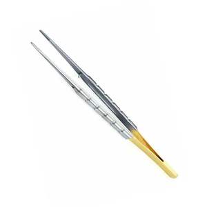 Castroviejo Needle Holder Surgical Instrument Stainless Steel Tungsten Carbide Tip Spring Action <b>Micro</b> Surgery Tool for Ophthalm - Product Image 4