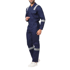 Uniforme de travail boutonné de meilleure qualité Costume Dangree Top en polyester ignifuge à manches longues Design respirant - Product Image 2