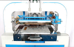 Máquina de Estampado en Caliente Neumática DX-H400T en Venta, Máquina de Estampado en Caliente Semiautomática para Productos Textiles - Product Image 4