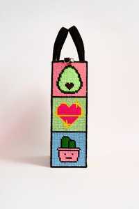 Sac à main décontracté en verre multicolore certifié MS Handicraft, avec poignée en perles, fait à la main en Inde, forme personnalisée, baguette - Product Image 4