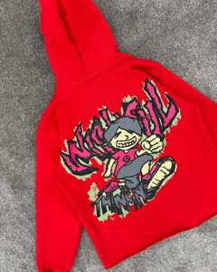 Sudaderas con capucha personalizadas para hombre 500GSM Peso pesado 100% Algodón Diseño de bolsillo de lana de invierno Bajo MOQ Envío rápido - Product Image 2