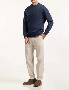 Nouveauté Sweatshirts pour hommes Design personnalisé à col rond à panneaux Vente chaude 100% coton Chaud et confortable pour l'hiver - Product Image 4