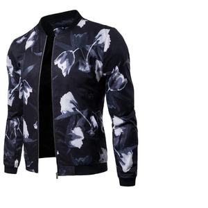 Chaqueta Bomber de Lona Estilo Original Personalizada para Hombre, Impermeable, Moderna, con Cuello Alto y Logotipo Frontal - Product Image 6