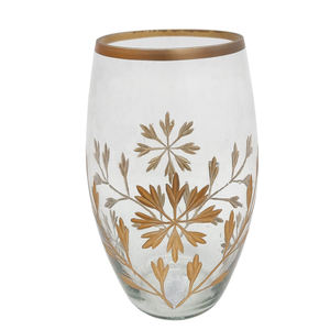 Home Decoration <b>Glass</b> Flower <b>Vase</b> Rainbow Luster Flower Pot For Living Room & Christmas Decor Customized Bulk - Product Image 2