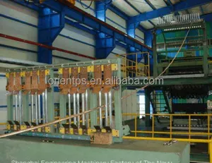 high tech machines Copper rod upcast vertical continuous metal casting machine
