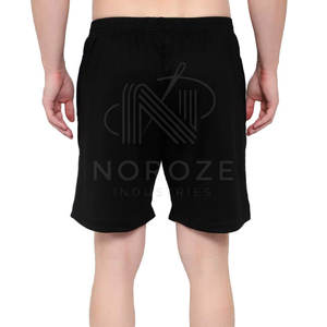Shorts de sport décontractés à taille mi-haute, dernier design, avec logo personnalisé, séchage rapide, respirants, pour hommes, en promotion en ligne - Product Image 3