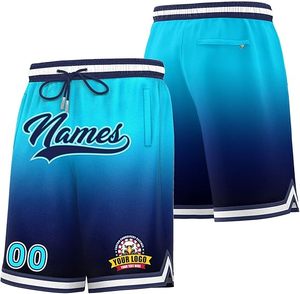 Short de basket-ball en maille de polyester imprimé à séchage rapide de haute qualité pour femmes-Vêtements de fitness athlétiques respirants - Product Image 3