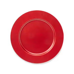 Plaque de charge en métal gaufrée à la conception argentée et feuillue Évitez les dommages causés par la chaleur sur la table et conservez la chaleur de votre dîner. - Product Image 2