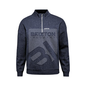 Chaqueta de media cremallera para hombre, Jersey aislado para deportes al aire libre, correr y actividades en clima frío - Product Image 1