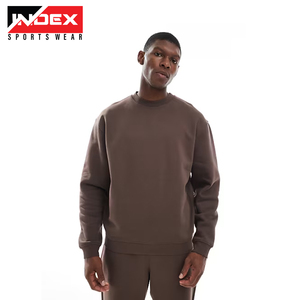 Sudadera de Cuello Redondo de Forro Polar de Alta Calidad, Personalizable con Logotipo, 63% Algodón, 37% Poliéster, 220 g/m², Gruesa, con Bolsillo, para Hombre - Product Image 5