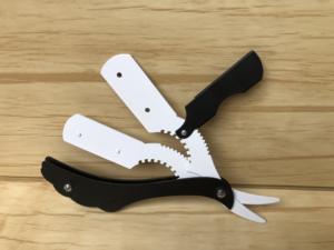 Nuevas Navajas de Afeitar de Corte Recto para Salón, Cabezal de Seguridad de Acero Inoxidable, Navaja de Barbero Plegable de Metal - Product Image 5