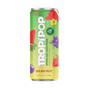 TropiPOP Premium HACCP certificado NFC bebida de jugo espumoso puré con sabor a frutas vietnamitas OEM etiqueta privada todo jugo de fruta - Product Image 1