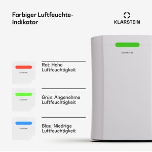 Deshumidificador Doméstico de 10L por Día, Secador de Aire Portátil con Compresor y Drenaje Continuo para Habitaciones de 20-25 m2, Blanco - Product Image 4