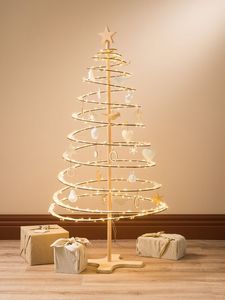 <b>Tree</b> <b>Stand</b> Metal Decorative Spiral <b>Tree</b> for Home Decor Premium Christmas Display <b>Stand</b> Iron Festive Metal <b>Tree</b> Centerpiece - Product Image 5