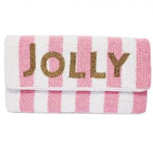 กระเป๋าคลัทช์ประดับด้วยลูกปัดสีเงินลายปักประดับด้วยลูกปัดลูกปัดที่ออกแบบมาอย่างน่ารักโดยบริษัทฮิบา - Product Image 2