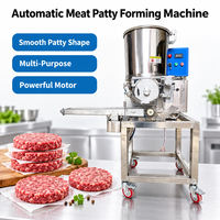 Machine à transformer la viande en acier inoxydable, machine commerciale pour former des galettes de hamburger, machine à hacher la viande