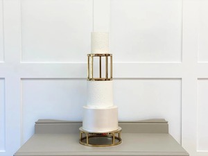 Base para Pastel Dorada Minimalista, Perfecta para Fiestas de Cumpleaños, Bodas, Exhibición de Postres y Fotografía, Venta al por Mayor desde India - Product Image 5