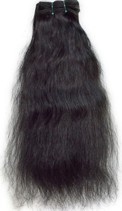 Usine naturelle directe trame unique indien Remy cheveux Super Double extrémités étirées faisceaux de cheveux humains de haute qualité - Product Image 2