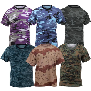 Camisas de Camuflaje Transpirables Hechas a Medida, Suministro de Fábrica OEM, Ropa Táctica para Exteriores al por Mayor, Secado Rápido y Ligera - Product Image 4