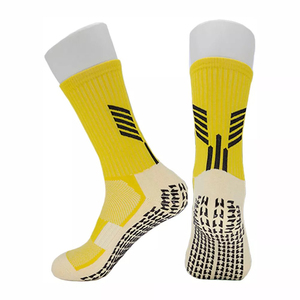 Calcetines de fútbol con logotipo impreso personalizado, el mejor diseño unisex con Calcetines antideslizantes, calcetines atléticos antibacterianos OEM - Product Image 1