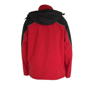 Oem logotipo personalizado hombre Chaquetas Chaqueta de invierno de los hombres de alta calidad de algodón y poliéster con cremallera chaqueta cortavientos para hombre - Product Image 3