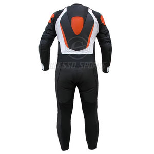 Service OEM, Combinaison de moto personnalisée en cuir 100% d'origine, vêtements d'entraînement, combinaison de course pour moto - Product Image 2