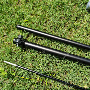 ชุดเสาธงขนนกทรงหยดน้ำสี่เหลี่ยมผืนผ้าสำหรับชายหาดเสาธงยักษ์ทำจากไฟเบอร์กลาสอลูมิเนียม - Product Image 5