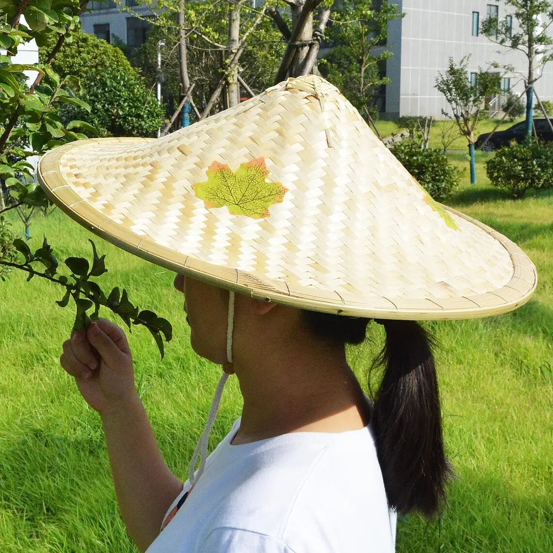 Летние шляпы от солнца лучшего качества, шляпы ручной работы, украшения дома, подарки, шляпы ручной работы, сделанные во Вьетнаме